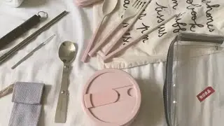 What’s in my bag? -  ZERO WASTE EDITION 🤍
