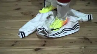 Adidas New York yankees jacket with Nike Mercurial soccer sneaks destroyed Part IV