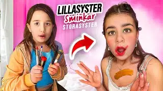 SYSTER SMINKAR STORASYSTER - Elize gör sin SMINKRUTIN på BELLA