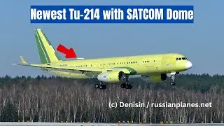 Tu-214: Russia's Advanced VIP Aircraft with SATCOM Technology