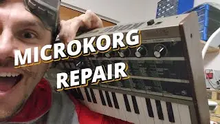 Ремонт MicroKorg &ndash; устранение неисправности 5 клавиш.