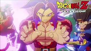 Dragon Ball Z: Kakarot - Super Saiyan 4 Future Trunks Gameplay & Boss Fights [1080p 60fps]