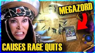 When you make your opponent RAGE QUIT with POWER RANGERS | Yu-Gi-Oh! Master Duel | Super Quantums