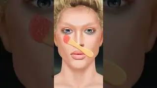 #animation #minimakeover #makeupart #makeover #games #makeupartist