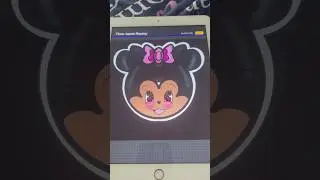 Cute Minnie Mouse Sticker #customstickers #disneystickers