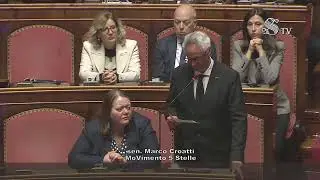 Marco Croatti, intervento a seguito delle comunicazioni del Ministro Tajani