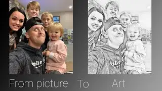 Drawing Roman Atwood And His Family[Noah,Kane And Brittney]