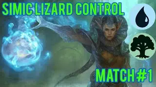 MTG Budget Modern Deck - Simic Lizard Control(Match #1)