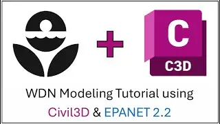 Part 1: Civil 3D + EPANET 2.2 WDN Modeling | AutoCAD GIS Data Transfer to Civil 3D