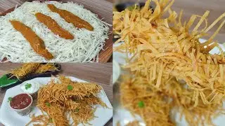 New Snack For Ramadan ! Chicken Thread Recipe | Chicken Thread Roll | Iftar Special |