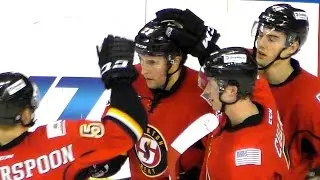 Drew Shore steal and short-handed goal 02/17/16