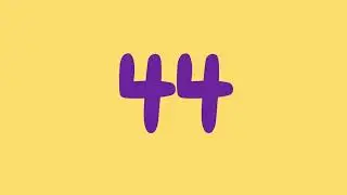 Numbers 50 to 0