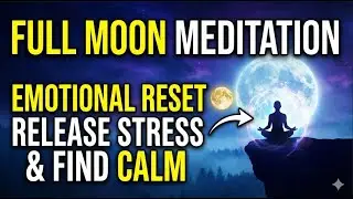 Full Moon Meditation for Emotional Reset 🌕 | Release Stress & Find Calm || 2026