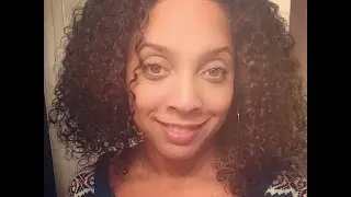 Detangle Dry Curly Natural Hair w/ New Eco Tools Detangling Brush