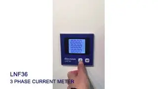 LNF36 3 Phase Current Panel Meter use guide ELECNOVA/SFERE ELECTRIC
