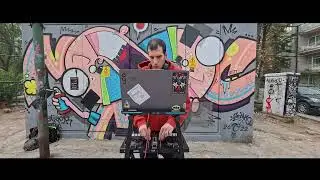 Techno Set | Guerrilla Set in Basketball Court