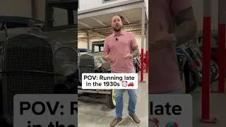 POV: Running Late in the 1930s ⏰ | How to Start a Ford Model A