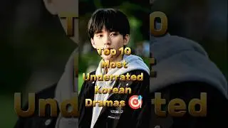 Top 10 Most Underrated Korean Dramas 🎯 | Hidden Gems You Missed! #shorts #kdrama