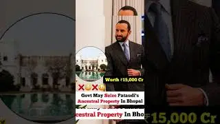 Nawab's family...❤️&zwj;🔥 property seized by government 😱😱😱... #seized #property #saifalikhan #bankrupt