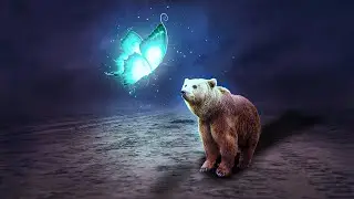 glow effect photo manipulation - photoshop tutorial