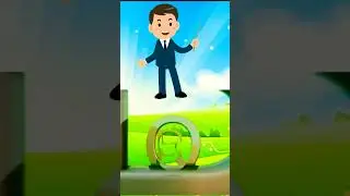 A to Z Alphabet Abcd 3D Words Phonic Song Learning for kids #alphabet #viral #song #kids