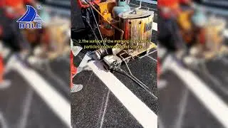 Why Does Thermoplastic Road Marking Paint Form Sediment During Melting? | BOLE Explains #RoadMarking