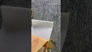 Testing fire burning 100% virgin cast acrylic sheet, no smoke no smell