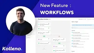 New feature in Kolleno 👉 Drag & Drop Workflow Builder