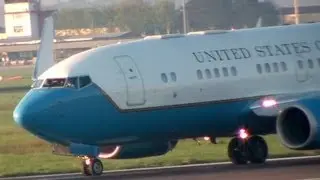 USAF Boeing 737-700 (C40-B) Landing in Ireland