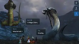 Sephiroth Killed Snake Midgar Zolom - Final Fantasy 7 Ever Crisis