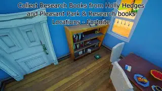 Collect Research Books from Holly Hedges and Pleasant Park - Research books Locations - Fortnite
