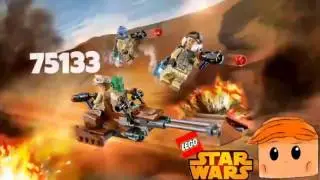 [LEGO-ОБЗОР] ☆StarWars☆ ■Rebel Alliance Battle Pack■ (75133) video by Max] [World