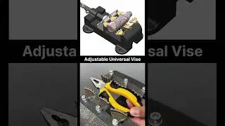 Adjustable Universal Vise 📌#AdjustableUniversalVise #Metalworking #DIYProjects #universalvise