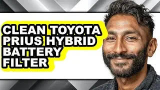 How To Clean Toyota Prius Hybrid Battery Filter - Step By Step