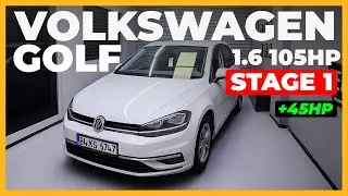 Volkswagen Golf 1.6 TDI 105HP Stage 1 + Reaksiyon Demirkıran Ecu Chip Tuning