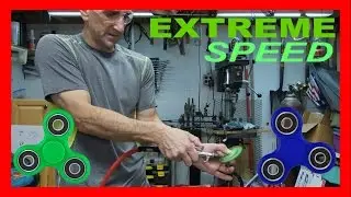 FASTEST FIDGET SPINNER - DANGEROUS SPEED!!!
