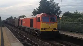 DB Schenker class 60 100 @ Ashchurch 25/06/2015