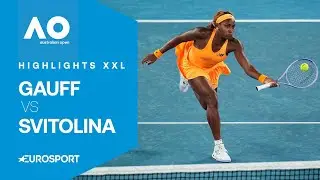 Coco Gauff - Elina Svitolina | Highlights XXL deutsch | Viertelfinale | Australian Open 2026