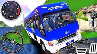 Minibus Drive Simulator | Offroad Van Driving 3D | Android Gameplay #1k