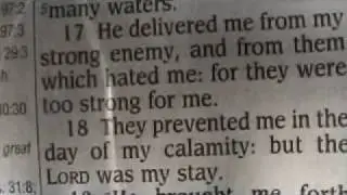 Psalm 18 King James Holy Bible