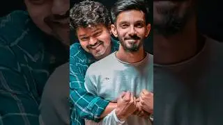 Thalapathy Vijay + Anirudh Cute Photos 😊🥰