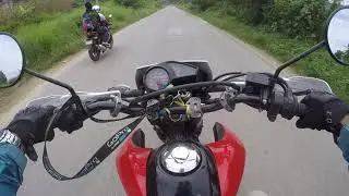 Honda XR 190l!!! Highway Ride!!!!