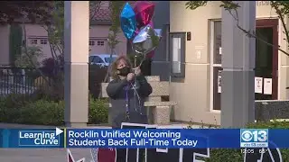 Rocklin Unified Welcomes Back Hundreds Of Students