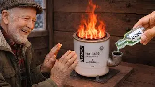 Миллионы людей не знают об этом! Бесплатный обогреватель на всю зиму😱 Без газа, без электричества