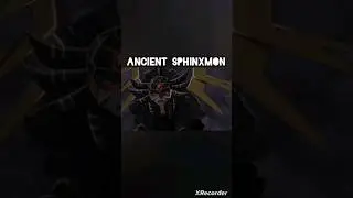 ANCIENT SPHINXMON  #digimon #shorts #short