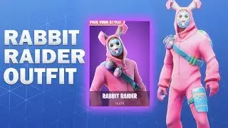 Rabbit Raider Fortnite Skin Showcase