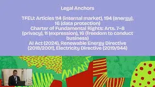 EFELA 2025 &ndash; AI and Clean Energy Law: Dr. Gy&ouml;rgy Kov&aacute;cs