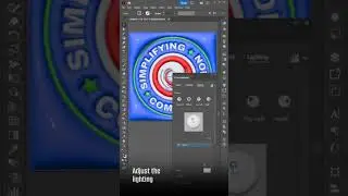 3D inflate in Illustrator is awesome!.. #design #tutorial #adobe #inflate