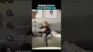 Ranking Mother Head on Baby Lap 👩&zwj;👦