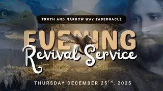 As I Thought On My Ways | Tape Service (59-0814) | Evening Revival Service (Day 2) 25/12/2025